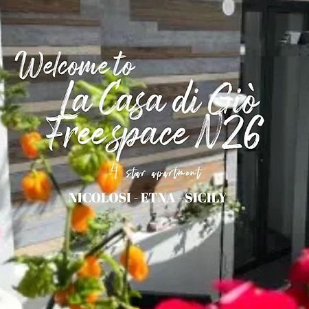 La Casa Di Gio - Free Space N26 Nicolosi Eksteriør billede